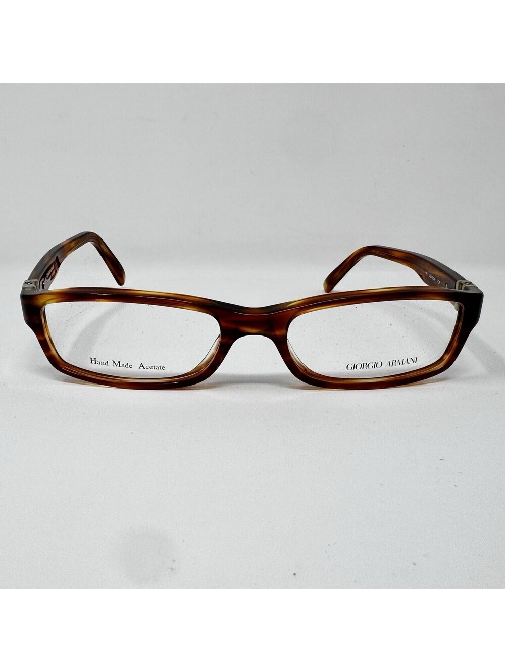 Giorgio Armani GA354 FBS Brown Striated Eyeglass Frames 51-17-135 Italy